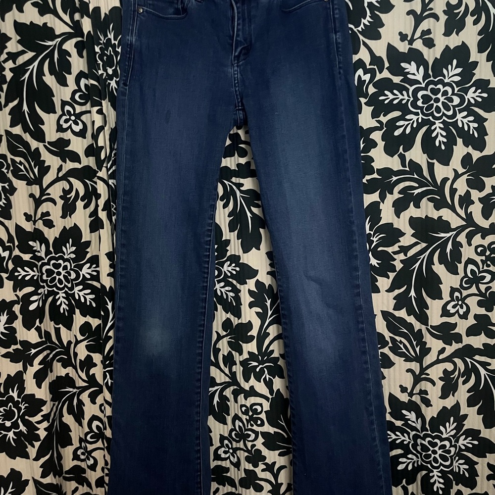 Calvin Klein Jeans Straight Leg Indigo Stretch Denim